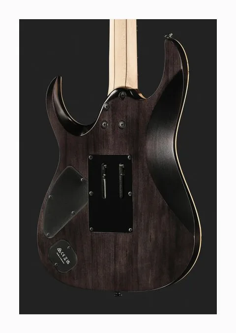 Ibanez RGA20P1PB-CUL, corpo e verniciatura in primo piano