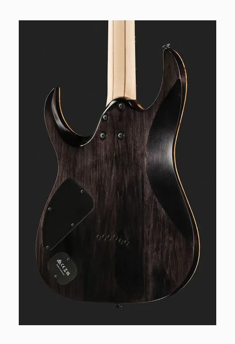 Ibanez RGA21P1PB-DRL, curve del body viste dall'alto