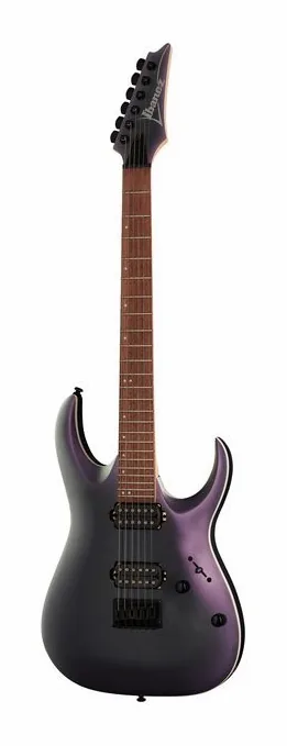 Ibanez RGA42EX-BAM inquadrato di fronte su sfondo neutro