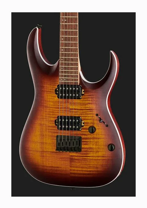 Ibanez RGA42FM-DEF, pickup e manopole dei controlli