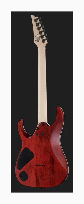 Ibanez RGA42FM-TGF, curve del body viste dall'alto