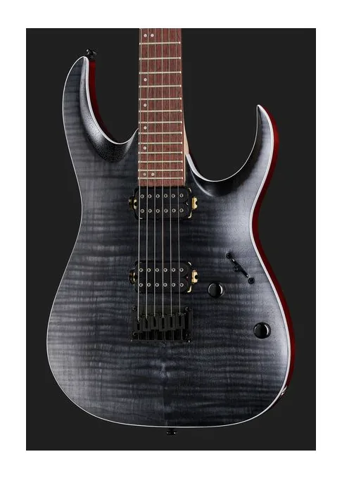 Ibanez RGA42FM-TGF, curve del body viste dall'alto