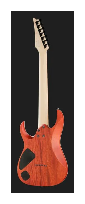 Ibanez RGA742FM-TGF, paletta con meccaniche e logo