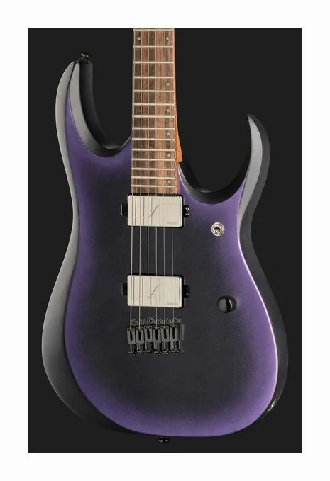 Ibanez RGD61-BAM, curve del body viste dall'alto