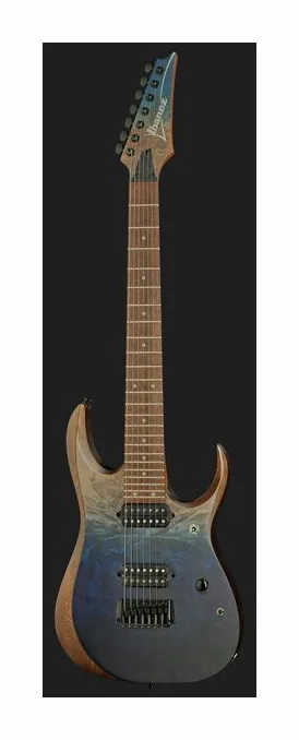 Ibanez RGD7521PB-DSF, vista posteriore del corpo