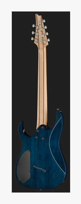 Ibanez RGMS7PB-CBS, pickup e manopole dei controlli