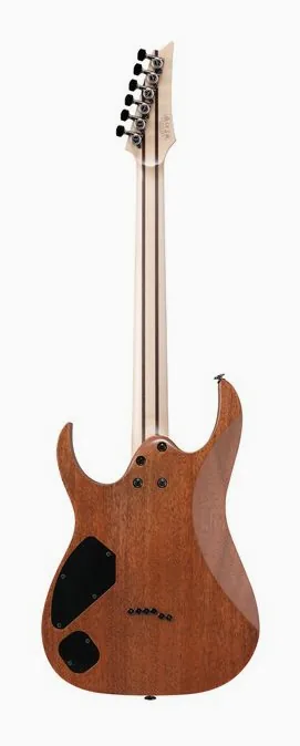 Ibanez RGR5221R-TFR, corpo e verniciatura in primo piano