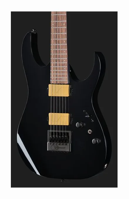 Ibanez RGR52ET-BK, manico e tastiera visti di lato