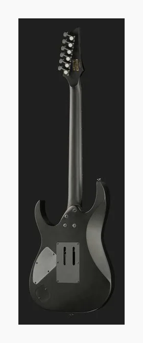 Ibanez RGRB620-BKF, corpo e verniciatura in primo piano