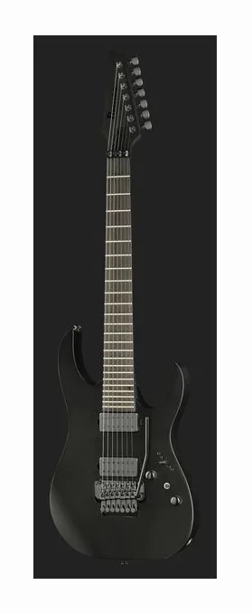 Ibanez RGRB720-BKF, paletta con meccaniche e logo