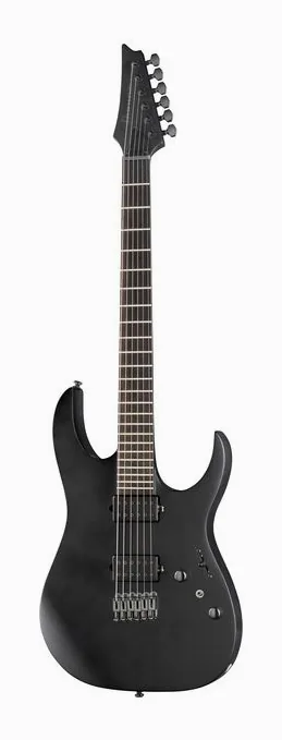 Ibanez RGRTB621-BKF fotografato frontalmente