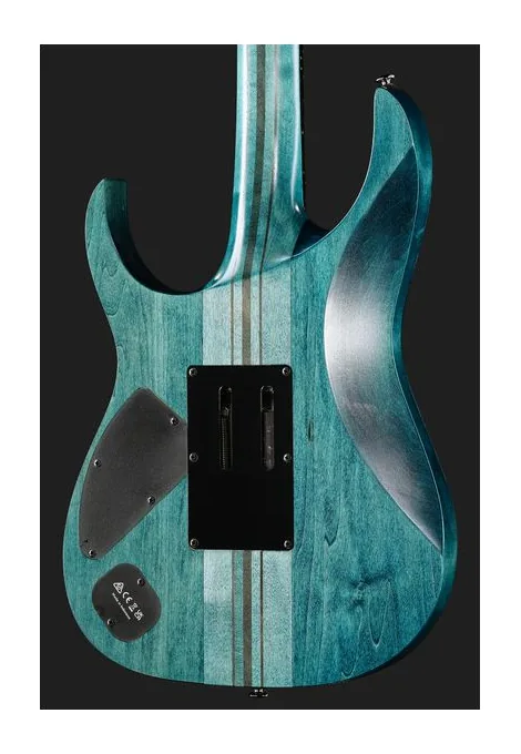 Ibanez RGT1220PBKCOL, curve del body viste dall'alto
