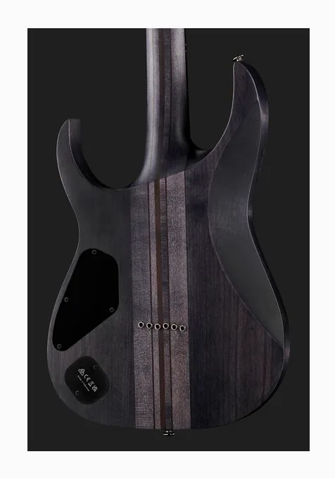 Ibanez RGT1221PB-DTF, curve del body viste dall'alto