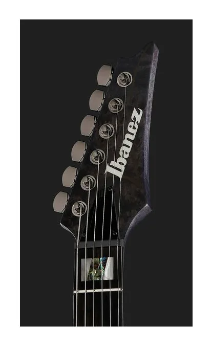 Ibanez RGT1221PB-DTF, paletta con meccaniche e logo