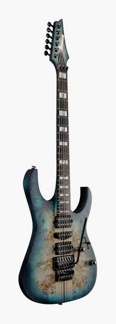 Ibanez RGT1270PB-CTF, paletta con meccaniche e logo