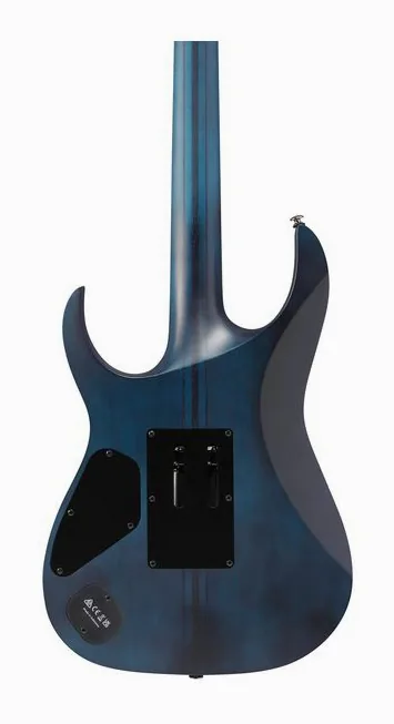 Ibanez RGT1270PB-CTF, curve del body viste dall'alto