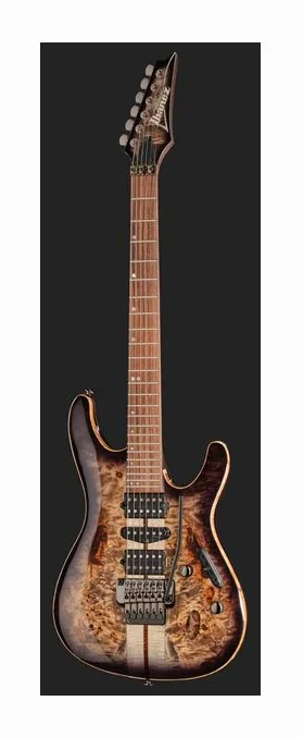 Ibanez S1070PBZ-CKB, profilo laterale del corpo