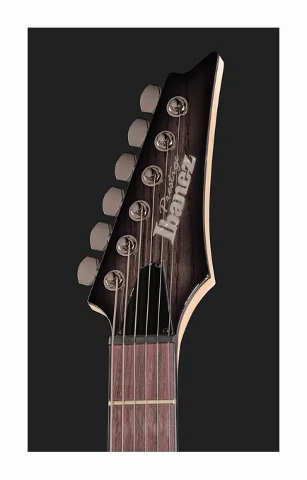 Ibanez S6621AH-TGB, profilo laterale del corpo