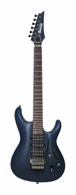 Ibanez S6670SK-DUB inquadrato di fronte su sfondo neutro