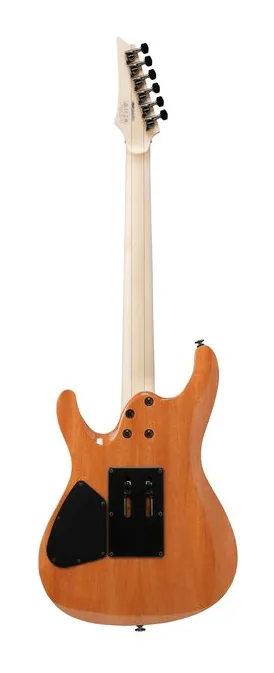 Ibanez S6670SK-STB, corpo e verniciatura in primo piano