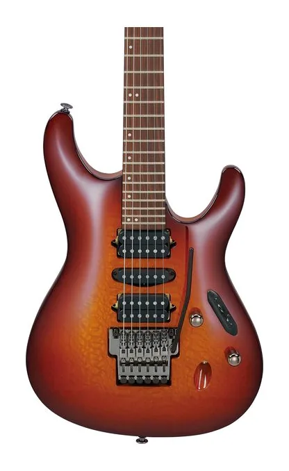 Ibanez S6670SK-STB, profilo laterale del corpo