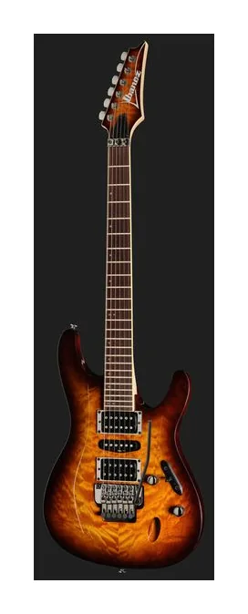 Ibanez S670QM-DEB, selettore pickup e jack di uscita