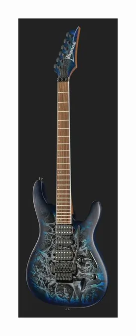 Ibanez S770-CZM, curve del body viste dall'alto
