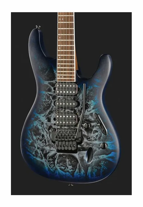 Ibanez S770-CZM, curve del body viste dall'alto