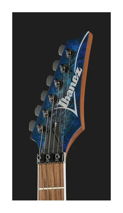 Ibanez S770-CZM, corpo e verniciatura in primo piano