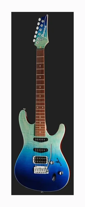 Ibanez SA260FM-BRG, paletta con meccaniche e logo