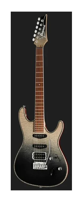 Ibanez SA360NQM-BMG, curve del body viste dall'alto