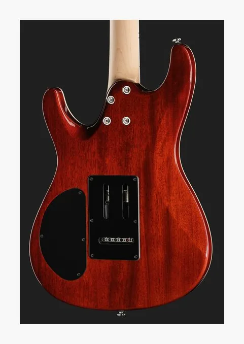 Ibanez SA360NQM-BMG, vista posteriore del corpo