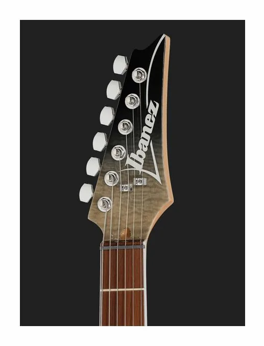 Ibanez SA360NQM-BMG, manico e tastiera visti di lato