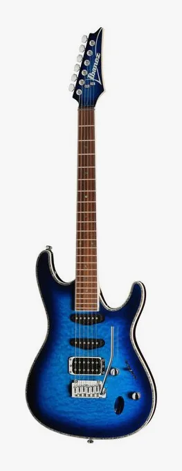 Ibanez SA360NQM-SPB in primo piano frontale