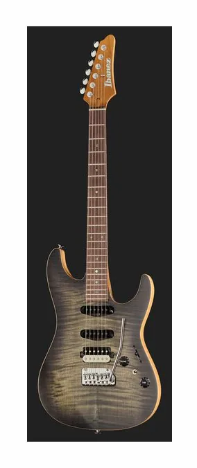 Ibanez TQM2-CUF, curve del body viste dall'alto