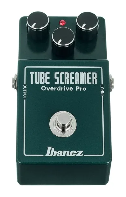 Ibanez TS808 HW V2, footswitch in primo piano