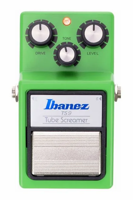 Ibanez TS9, connettori sul retro dell'unita