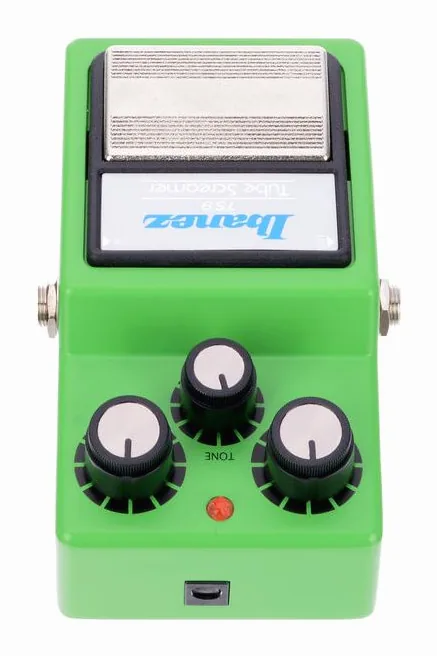 Ibanez TS9, ingressi e uscite laterali