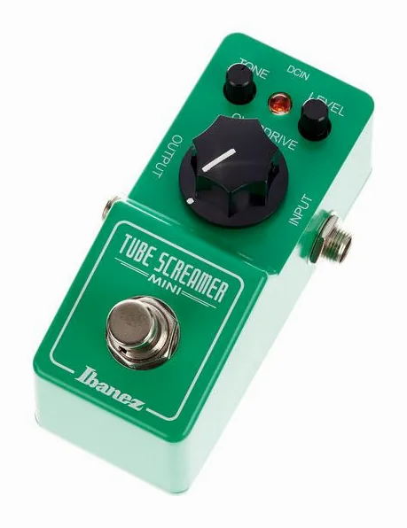 Ibanez Tube Screamer Mini, manopole viste dall'alto