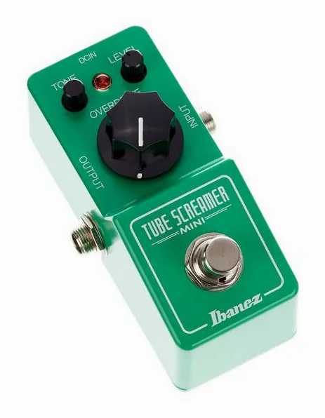 Ibanez Tube Screamer Mini, led e interruttore a pedale