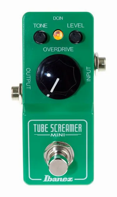 Ibanez Tube Screamer Mini, led e interruttore a pedale
