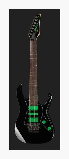 Ibanez UV70P-BK, paletta con meccaniche e logo