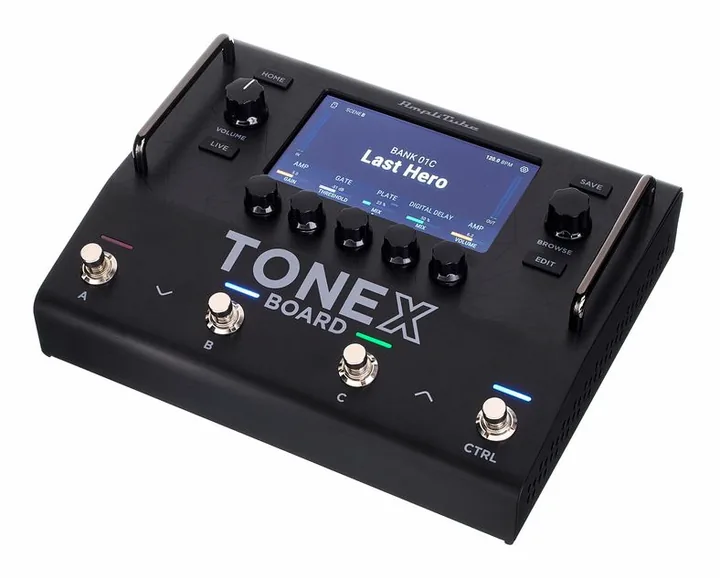 IK Multimedia ToneX Board visto di fronte