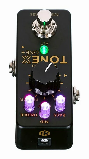 IK Multimedia ToneX One+, manopole e selettore dei canali