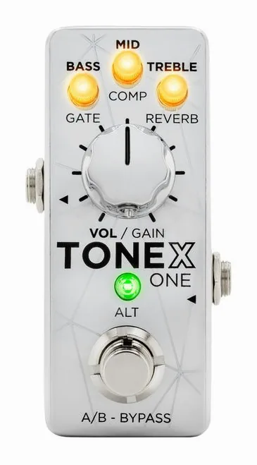 IK Multimedia ToneX One Joe Satriani Ltd Ed., vista dall'alto della testata
