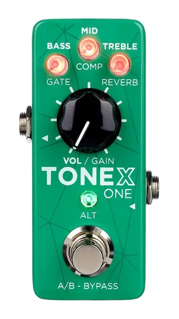 IK Multimedia ToneX One Limited Green, pannello dei controlli in primo piano