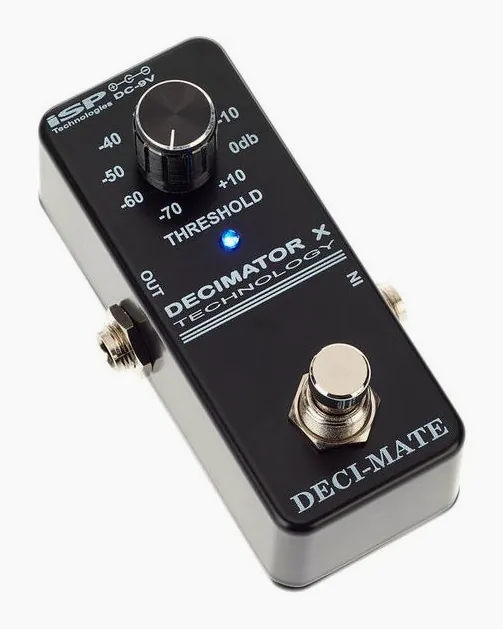 ISP Technologies DECI-MATE Pedal Decimator, connettori sul retro dell'unita