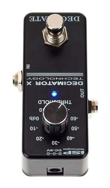 ISP Technologies DECI-MATE Pedal Decimator, ingressi e uscite laterali
