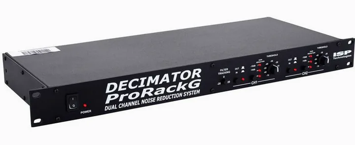 ISP Technologies Decimator Pro Rack G, ingressi e uscite laterali