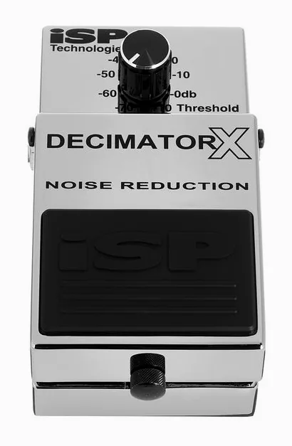 ISP Technologies Decimator X Noise Reduction, grafica del pannello superiore
